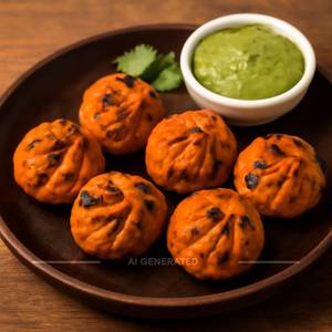 Veg Tandoori Momos [6 Pieces]