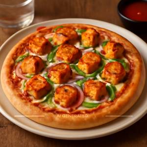 Paneer Tikka Pizza