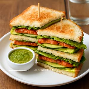Veg Club Sandwich
