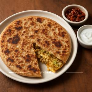 Stuffed Tawa Paratha