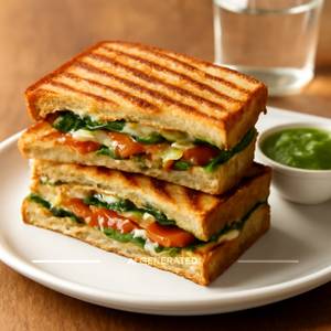 Veg grilled sandwich