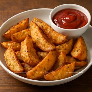 Crispy Potato Wedges