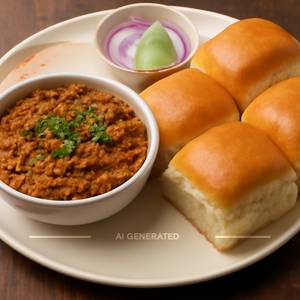 Chicken Keema Pav