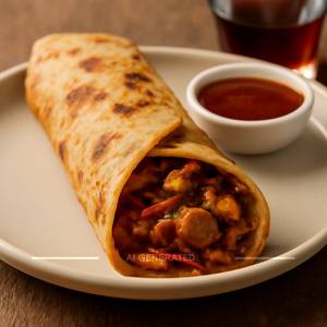 Chicken Schezwan Roll