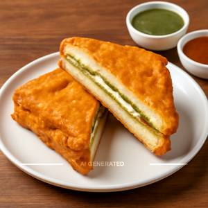 Paneer Bread Pakoda