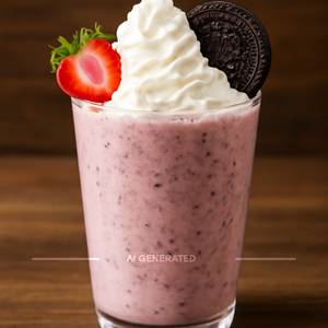 Oreo Strawberry Shake