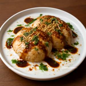 Dahi Vada Plate