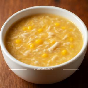 Chicken sweet corn soup