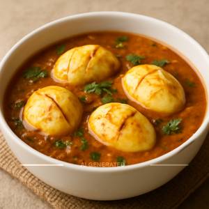 Veg. Egg Curry