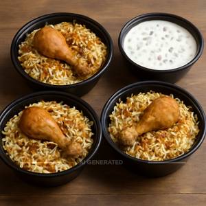 Chicken Biryani (Pack of 4)                            