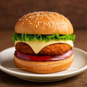 Tandoori Cheesy Burger