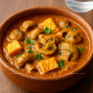Mushroom Paneer Handi