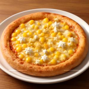 Sweet Corn Cheese Pizza M Size 7 Inch