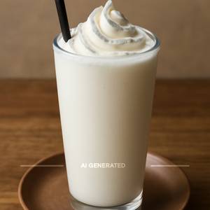 Vanilla milk shake