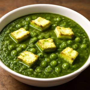 Paneer Palak Mutter