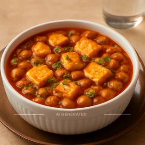 Chole paneer masala