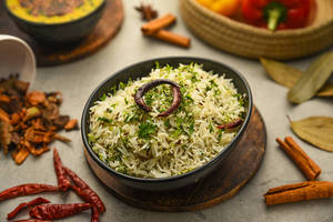 Jeera Rice [No Onion Garlic]