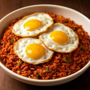 Egg Schezwan Rice  