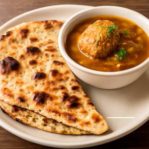 Keema Naan With Gravy