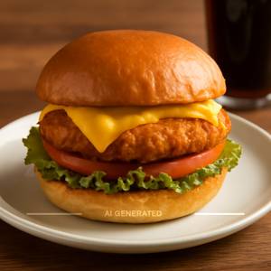 Chicken Cheesy Burger