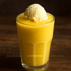 Mango Shake With Ice Cream