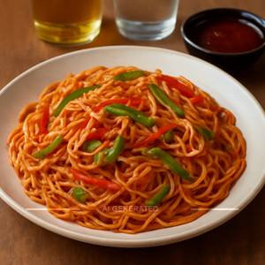 Veg paneer Schezwan Noodles