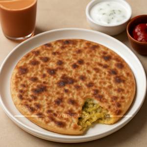 2 Aloo Paratha