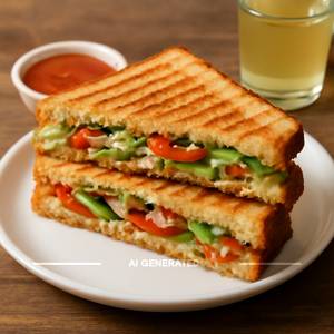 Veg Grilled Sandwich