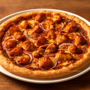Peri peri barbeque chicken pizza