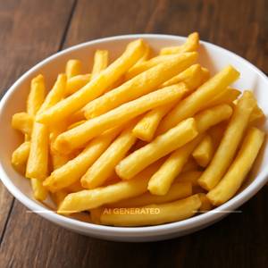 French fries Plain