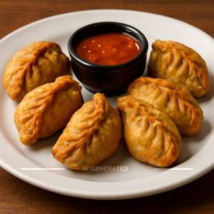 Veg Fried Momos [6 Pieces]