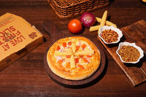 Baby Corn Pizza