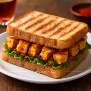 Spicy Paneer Sandwich