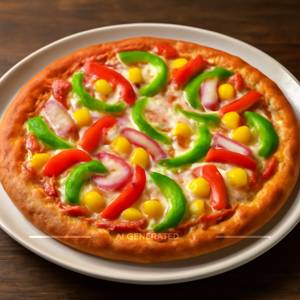 Mix Veg Pizza 8 Inches