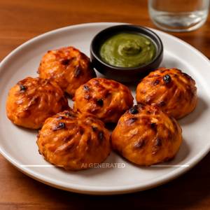 Tandoori Paneer Momos [6 Pcs]