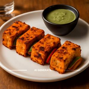 Paneer Peri Peri Tikka
