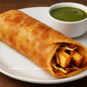 Crispy Paneer Roll