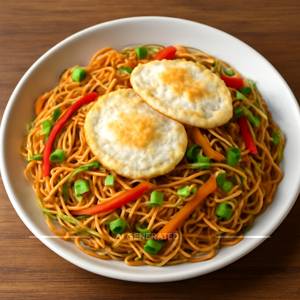 Egg Hakka Nodles