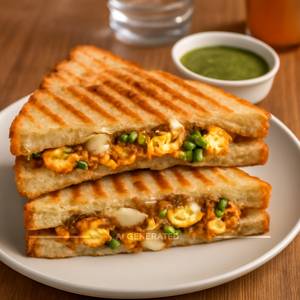 Paneer cheese sandwich