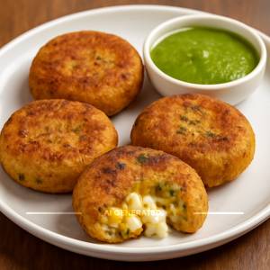 Cheese Corn Tikki
