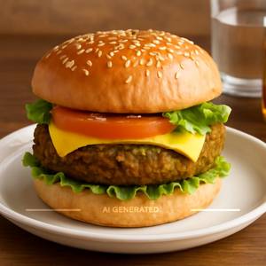 Veg Cheese Burger