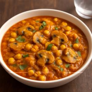 Corn Mushroom Masala