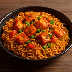 Chilli Paneer Maggi