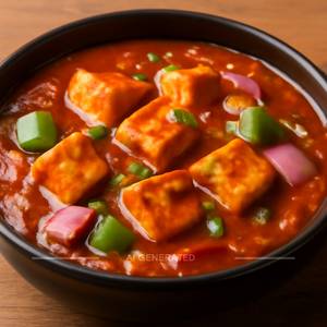 Paneer chilli  [gravy]