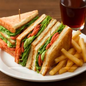 Veg Club Sandwich