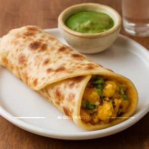 Aloo masala roll                
