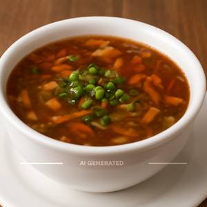Hot & SOUR VEG SOUP HALF