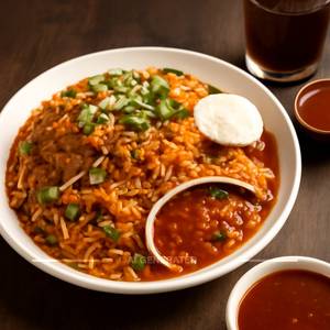 Triple Schezwan Rice