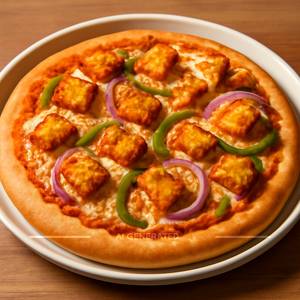 7' Peri Peri Paneer Pizza 