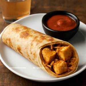 Crispy Paneer Cheese Wrap